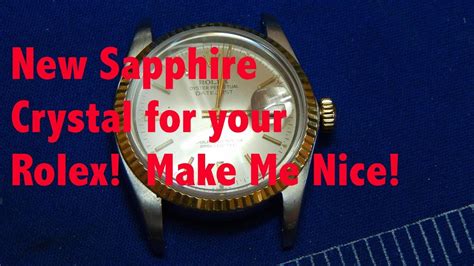 replacement saphire crystal for lady president rolex watch|REPLACEMENT SAPPHIRE CRYSTAL FOR ROLEX 179163, .